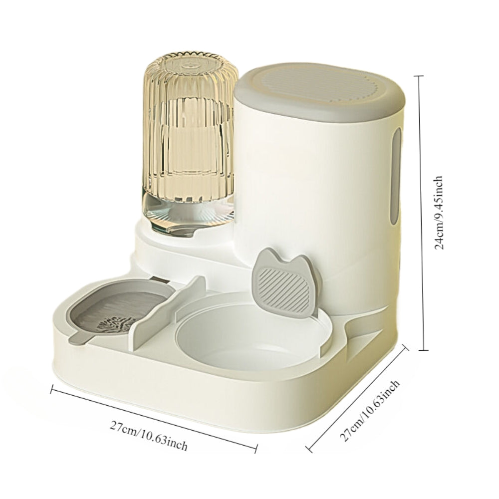 Automatic Pet Feeder and Water Dispenser