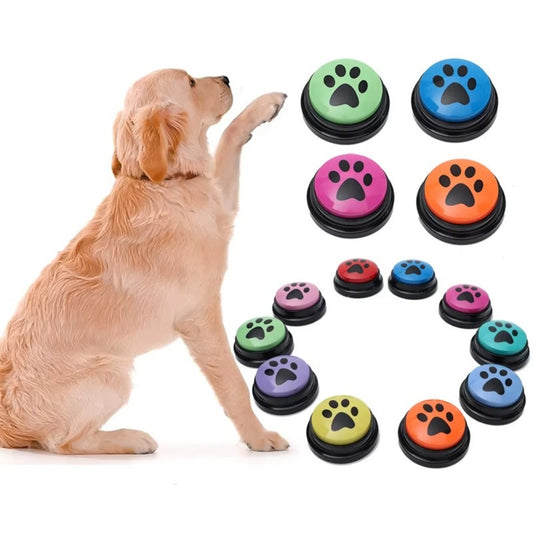 Dog Training Buttons with Voice Recording