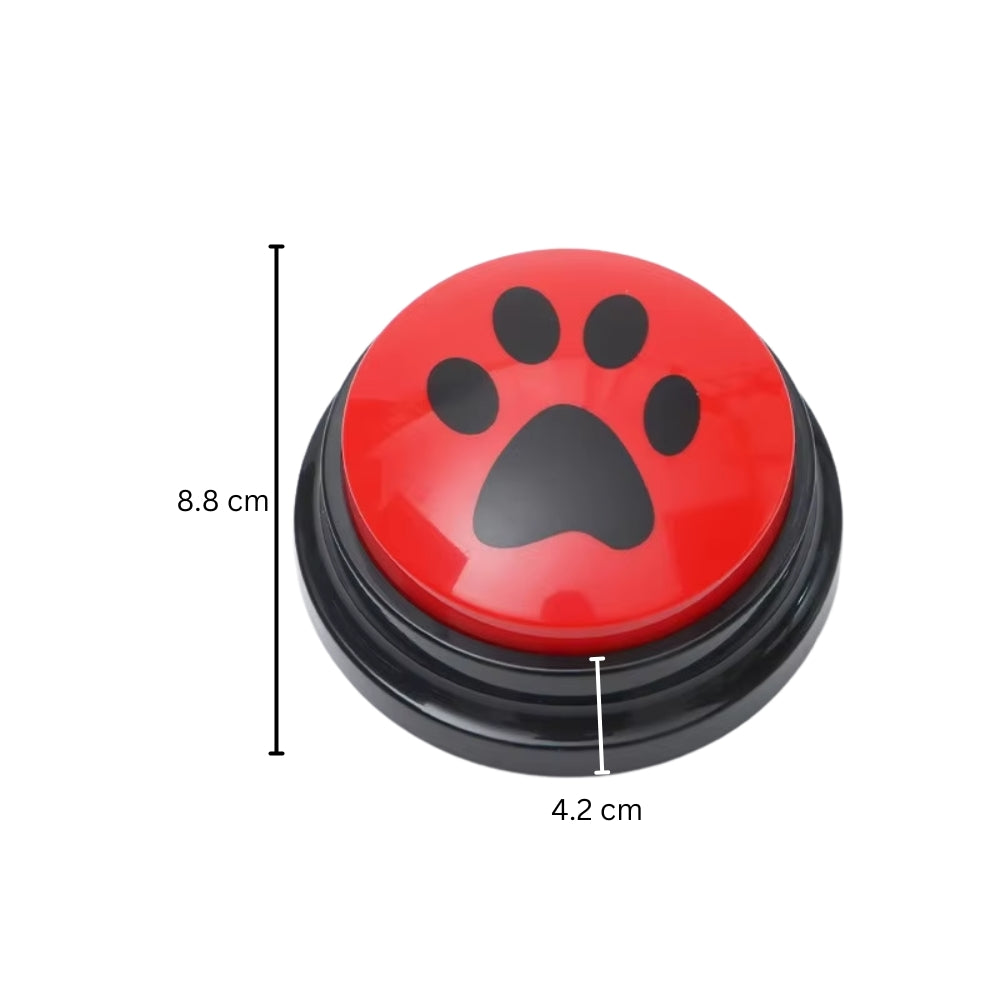 Dog Training Buttons with Voice Recording for Communication