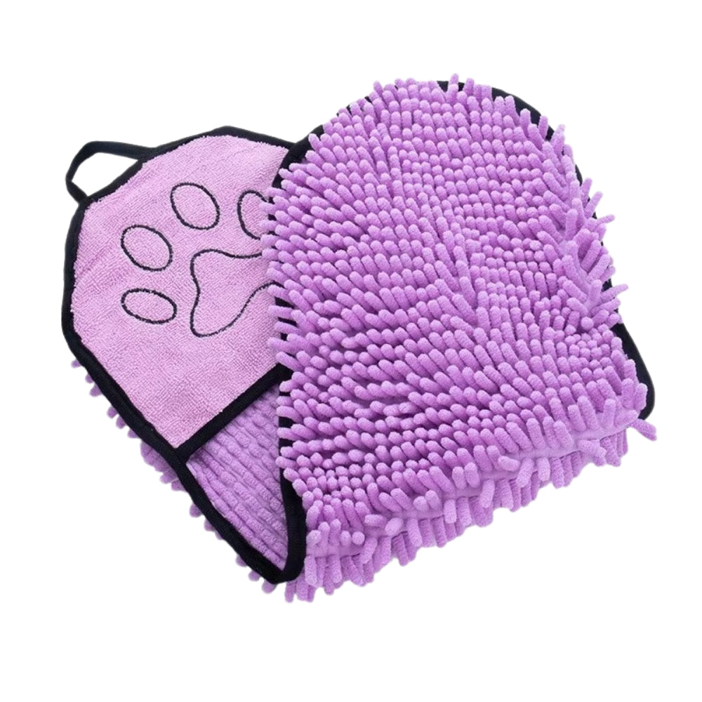 Soft Absorbent Dog Bath Robe Towel for Pets