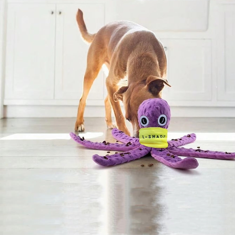Octopus Snuffle Toy
