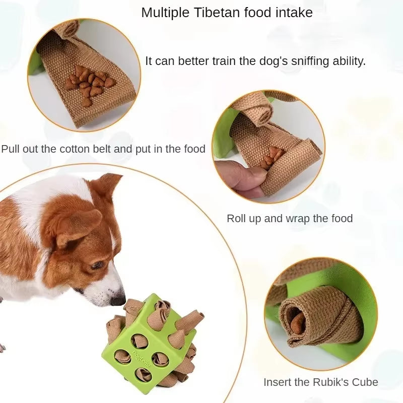 Interactive Dog Puzzle Toy, Enrichment Toys for IQ Training, Mental Stimulation for Dogs, Dog Food Puzzle, Puppy Dog Accessories