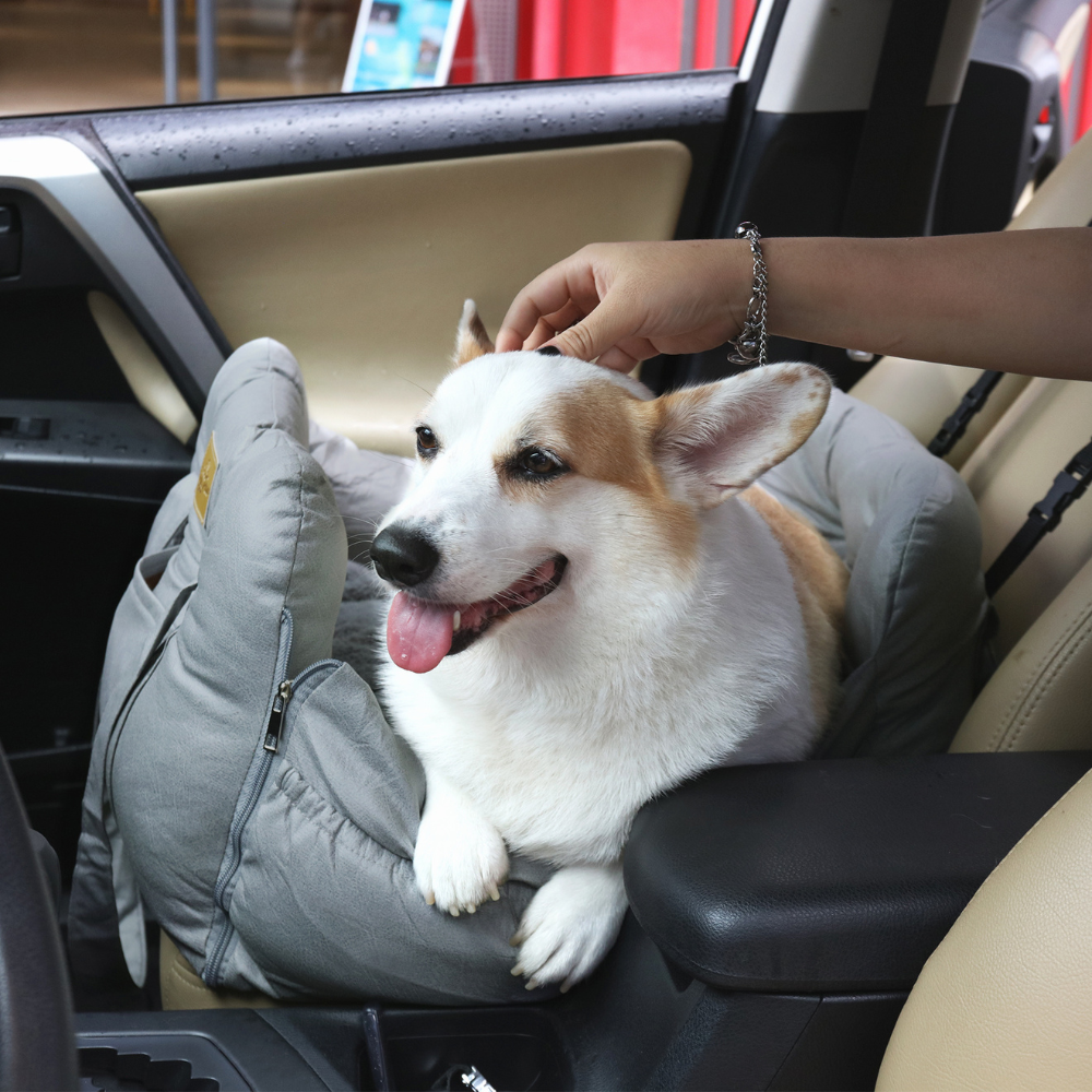 Dog Car Bed with Safety Belt
