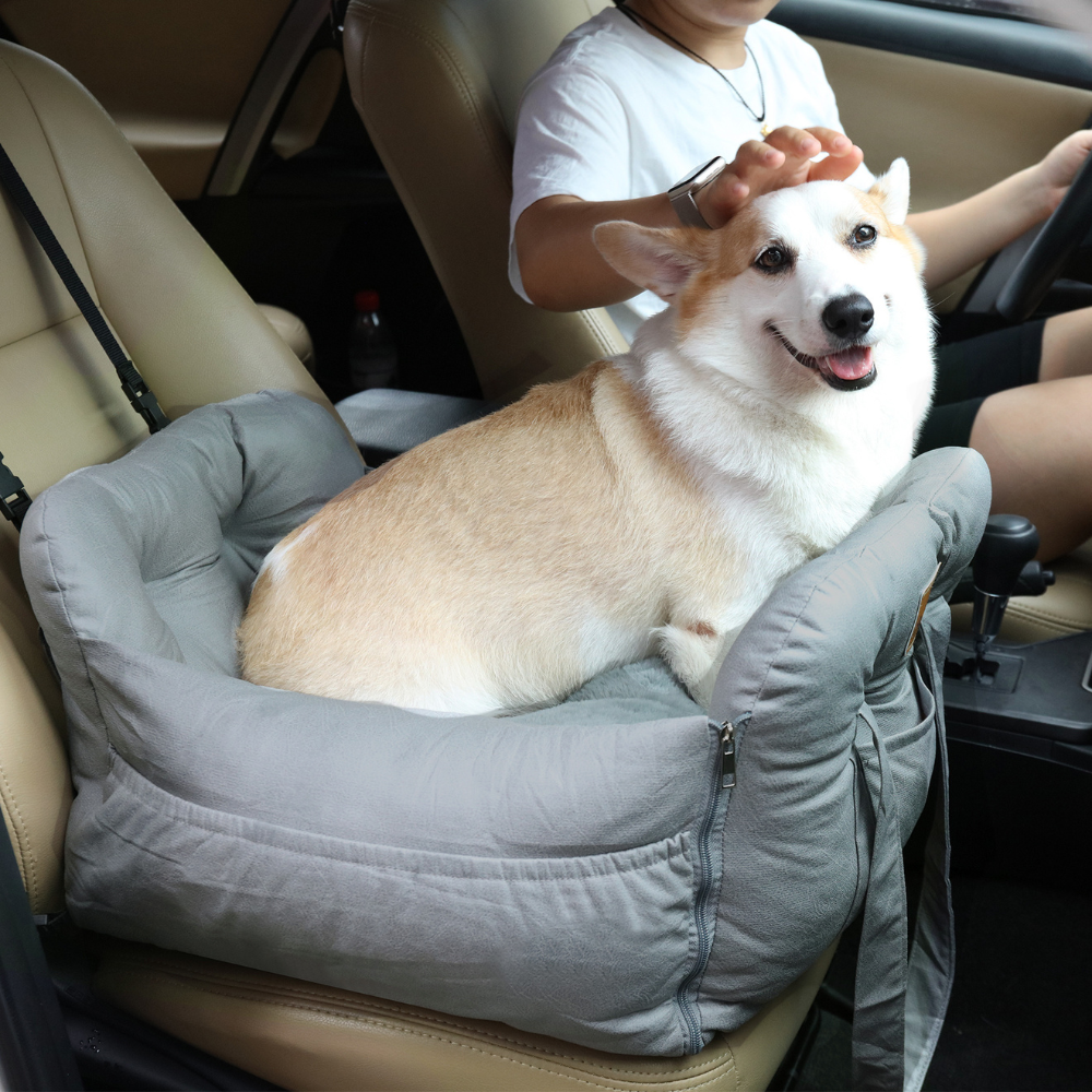 Dog Car Bed with Safety Belt