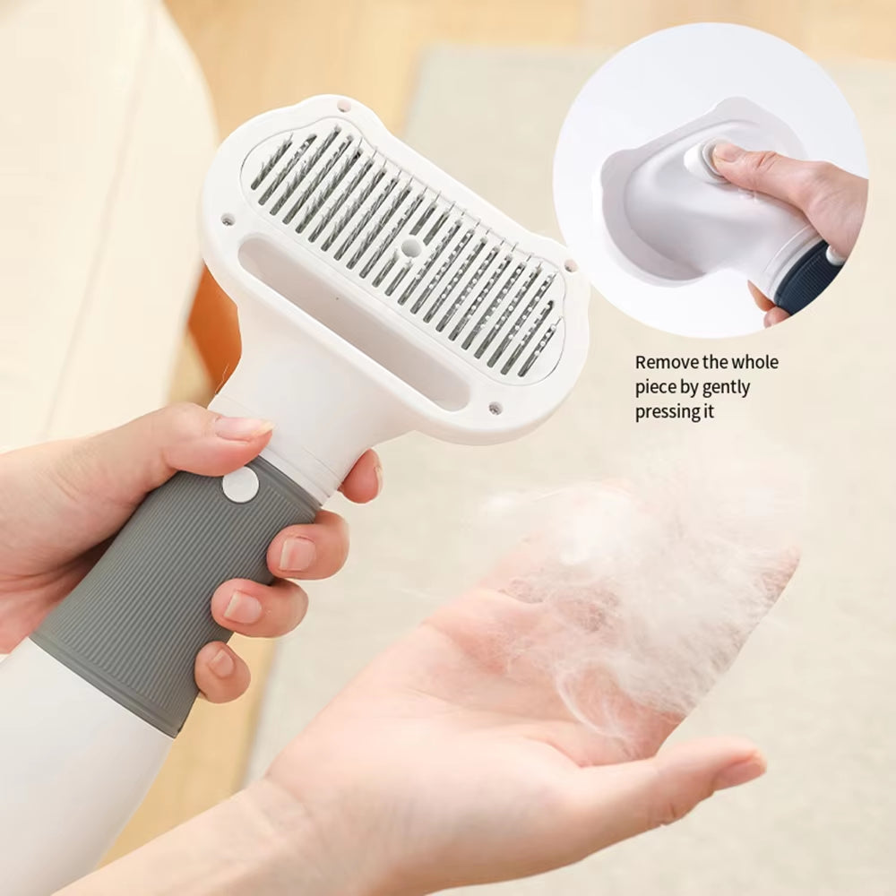 Pet Hair Dryer & Grooming Brush