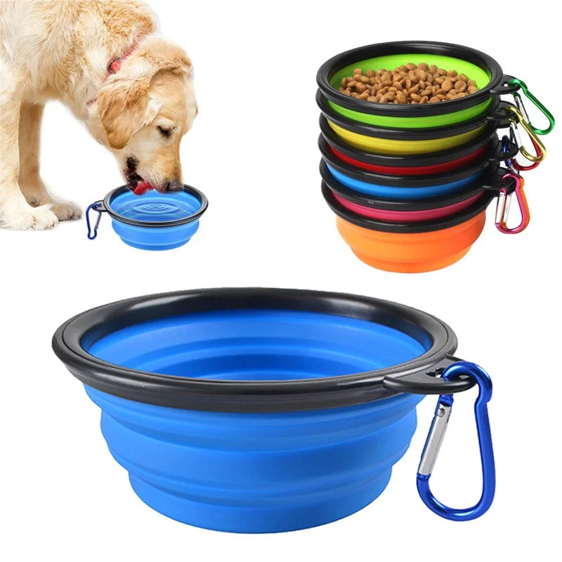 Folding Portable Silicone Bowl