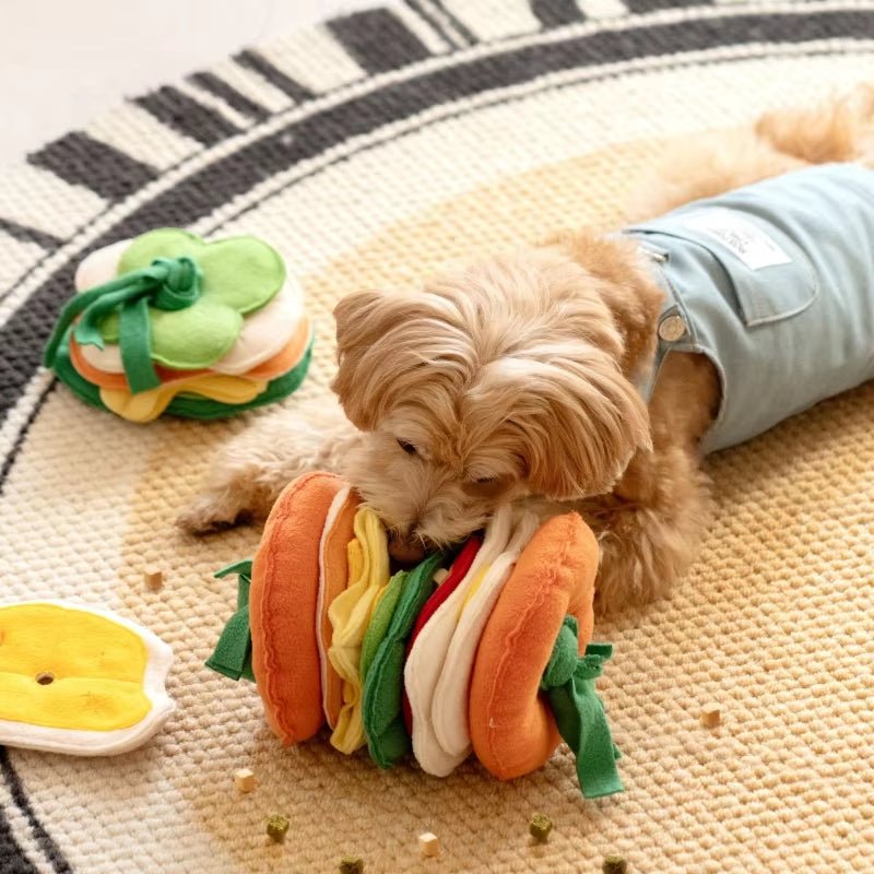 Burger - Sniffing Toy - Waggle & Fetch - 