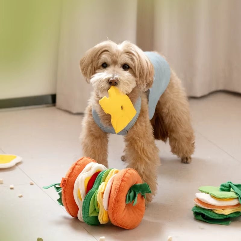 Burger - Sniffing Toy - Waggle & Fetch - 