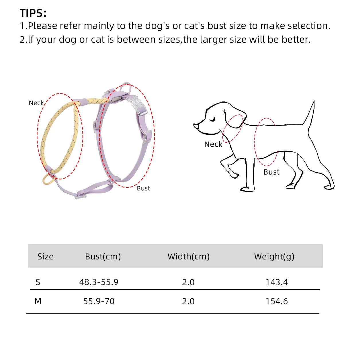 Candy Summer Harness - Waggle & Fetch - 