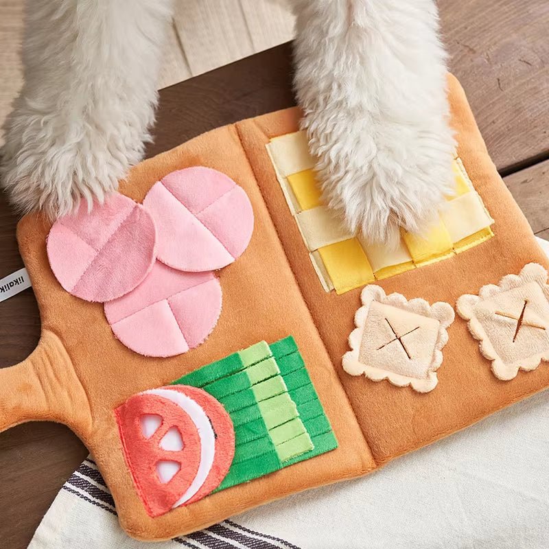 Cheese & Charcuterie Board Snuffle Mat - Waggle & Fetch - 