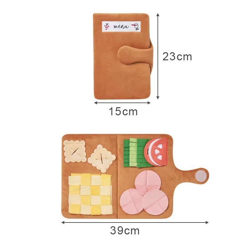 Cheese & Charcuterie Board Snuffle Mat - Waggle & Fetch - 