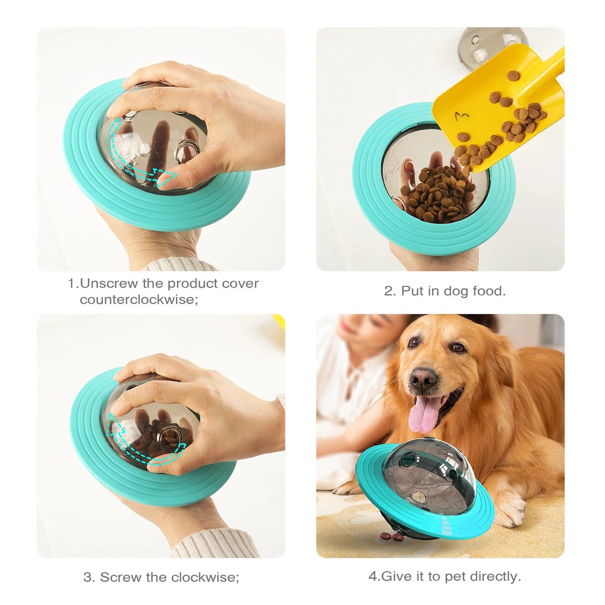 Dog Planet Treat Toy - Waggle & Fetch - 