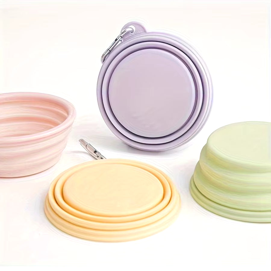 Folding Portable Silicone Bowl